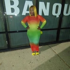 Ombre tropical Colors